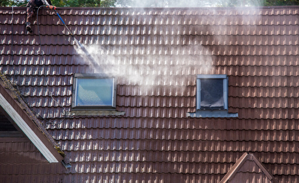 roof wash services from MLD roofing